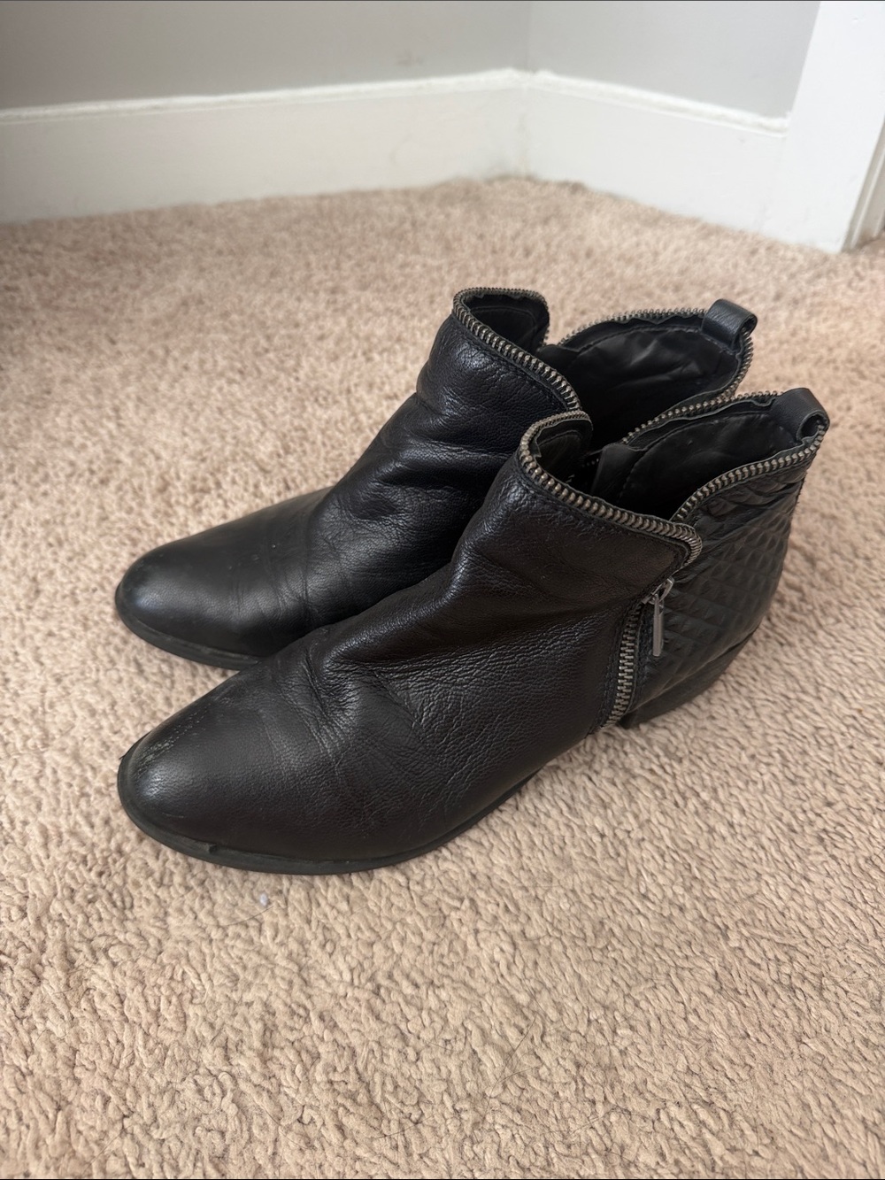Lucky Brand Black Booties